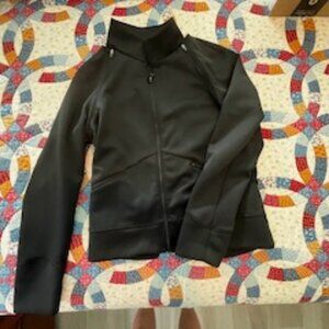 Black, Excellent condition Jockey Convertible Jacket-Vest size L